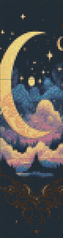  Moonlight 4 ] Baseplate Pixelhobby Mini Mosaic Art Kit